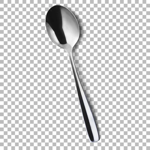 Top View Soup Spoon Your Asset Design — Stock Photo, Image