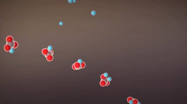 Kanında karbondioksit birikmiş.