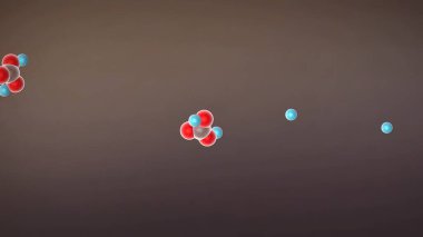 Kanında karbondioksit birikmiş.