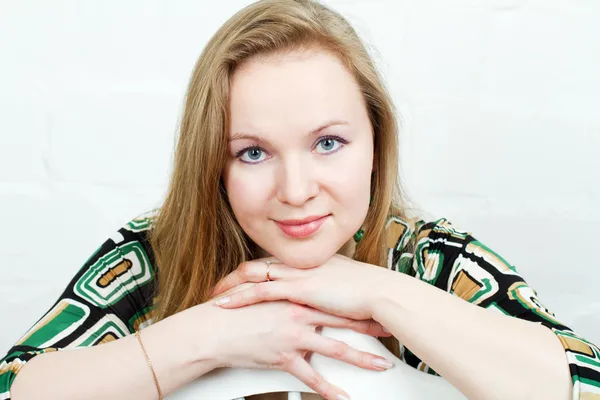 Portrait of the young woman — Stock Photo, Image