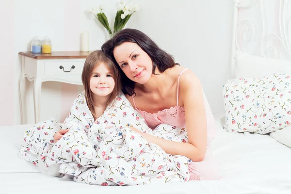 Felice madre e figlia — Foto Stock