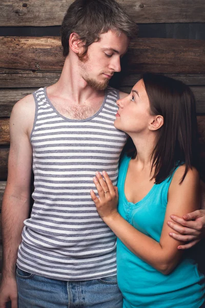 Young happy couple — Stock Photo, Image