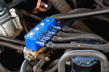 Araba sıralı gaz enjeksiyon