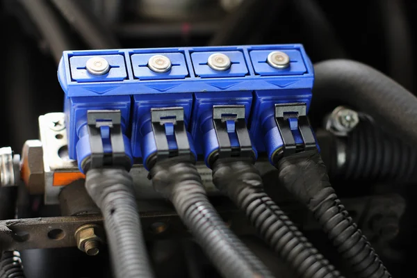 Car sequential gas injection — Stock Photo, Image