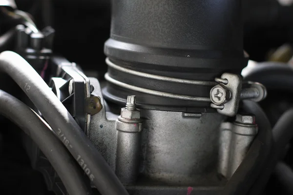 Detail vozu sání motoru — Stock fotografie