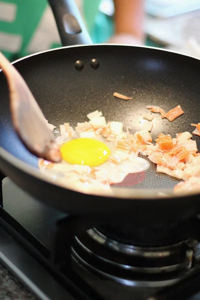 Sono uova fritte. — Foto Stock