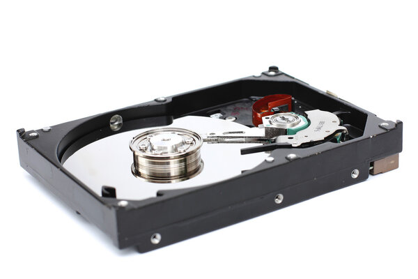 Крупный план жесткого диска компьютера
.