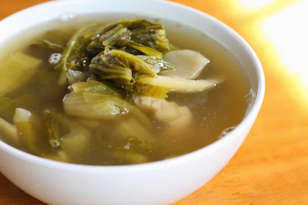 Eingelegte Gemüsesuppe. — Stockfoto