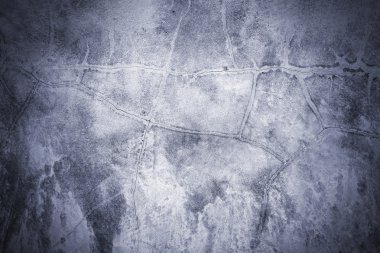 beyaz duvar çatlakları ile