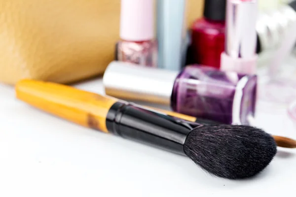 Make-up brush set — Stock Photo, Image