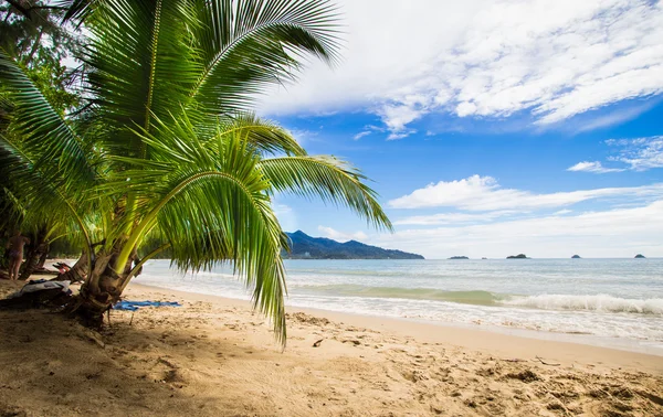 Cielo blu e vista mare — Foto Stock