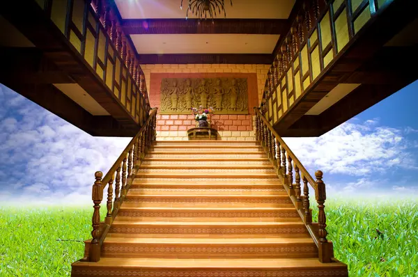 Escalera de ascenso, grande — Foto de Stock