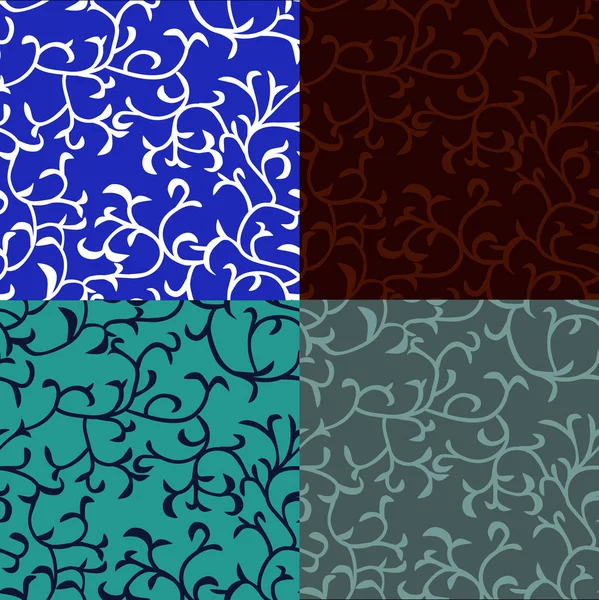 Set pattern seamless abstract — Stock Photo, Image
