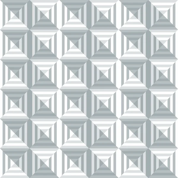 Patrón geométrico sin costura Fondo en forma cuadrada - Illustr — Vector de stock