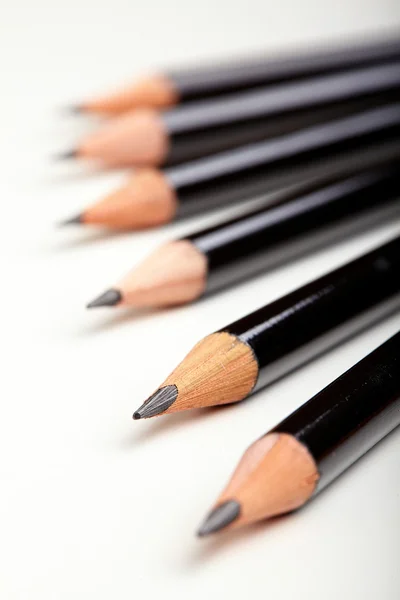 Black pencils — Stock Photo, Image