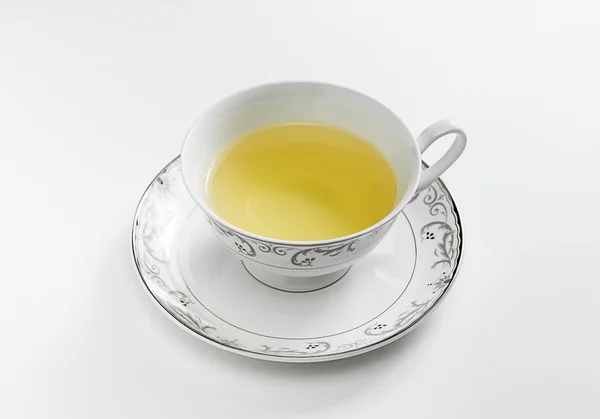 Tea cup with tea isolated with white background — Stock Photo, Image