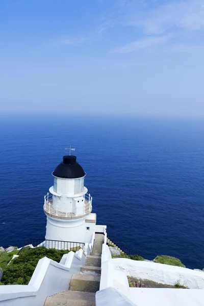 Dongyong vuurtoren, dongyin kust lijn, matsu, taiwan — Stockfoto