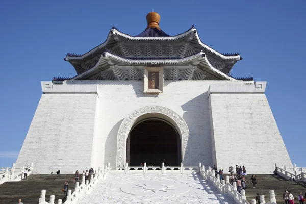 Taipei, Tchaj-wan, 12.února, 2012:chiang kai-shek memorial ha — Stock fotografie