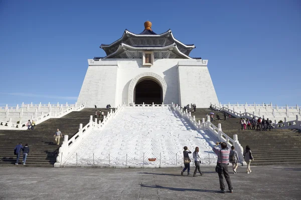 Taipei,Taiwan, February, 12th, 2012:Chiang Kai-shek Memorial Ha — Stock Photo, Image