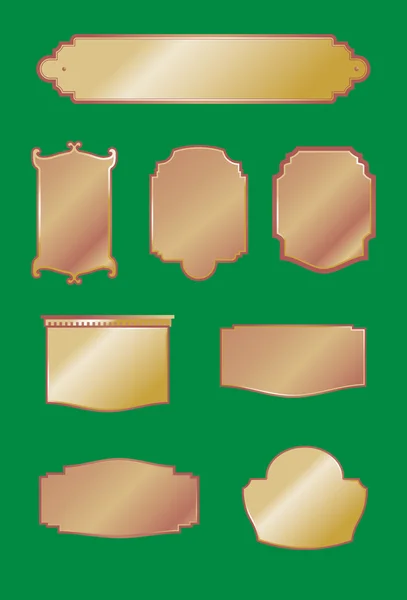 Decorative Plaques & Signs Vector Graphics