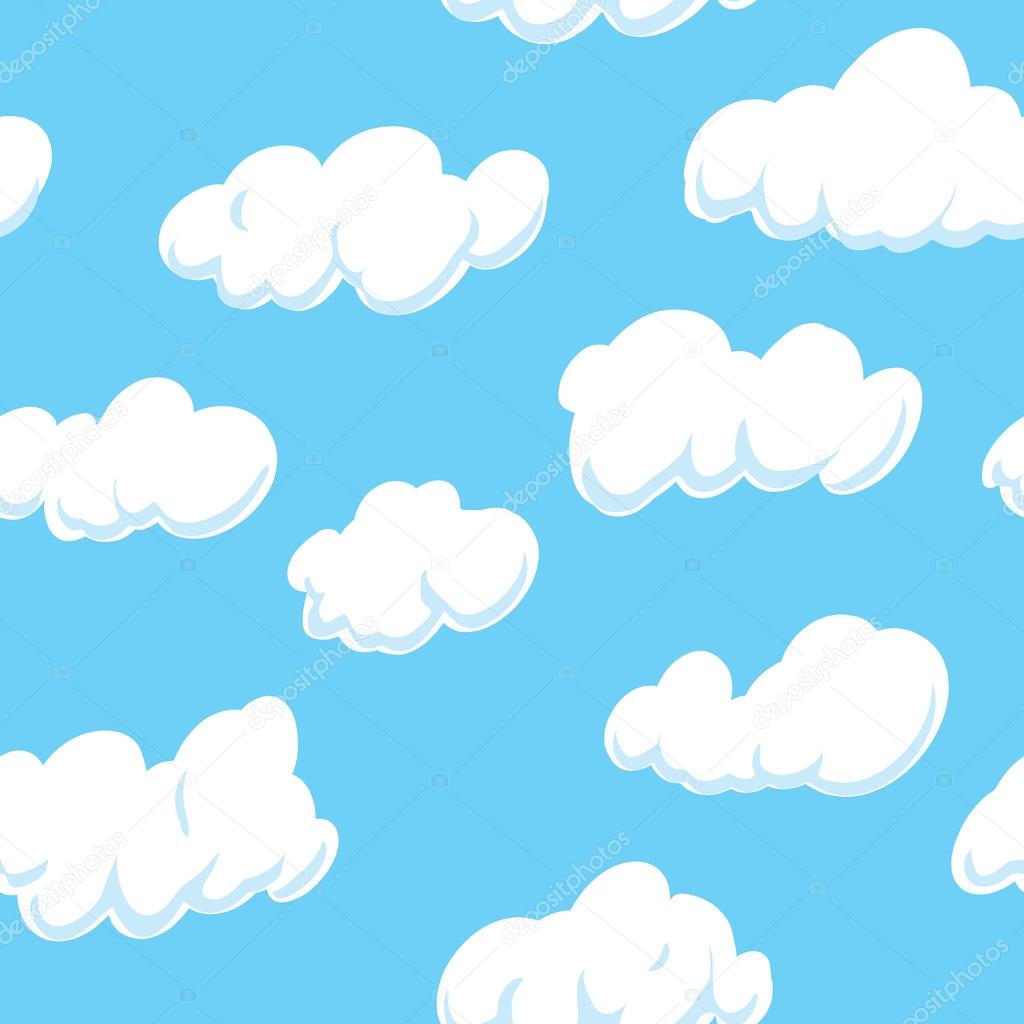 Cloud Background (seamless on all 4 sides)