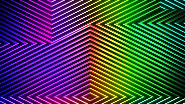 Render Abstrab Background Molcolored Lines Красочный Геометрический Фон — стоковое фото