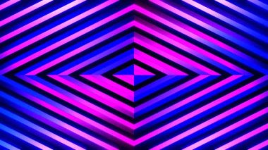 4K Stili Soyut Animasyon Çılgınca Trippy Psychedelic VJ döngüsü