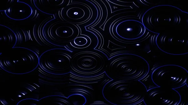 Render Neon Object Abstracte Futuristische Tech Beweging Achtergrond Mooie Relaxing — Stockfoto