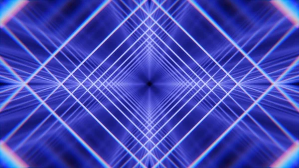 3Dレンダリング 青の形をした美しい抽象波技術の背景 デジタル効果企業の概念 要旨技術ビッグデータ背景概念 — ストック写真