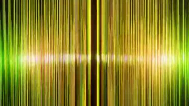 4K 3D animasyon. Hareket grafiği, kamera sanat alanında veya neon ışıklı tünelde uçar. Modern hareket tasarımı vj döngüsü, parlayan dikdörtgenler, küreler, çizgiler ve kablolar arasında uçuyor.