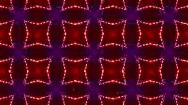 4K 3D Animasyon Soyut Döngüleme Canlandırmalı Arkaplan. Hareket Grafikleri Deseni. VJ tarzı. Akan süs görüntüleri. Soyut mandala, kutsal geometri. Psikedelik madde trans gezisi