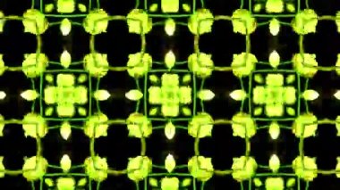 4K 3D Animasyon Futuristik Kaleydoskop desenleri. VJ Döngü Psikedelik Hareketi. Soyut Kaleydoskop Geçmişi. Hareket Grafikleri Deseni. 4K Fraktal Animasyon Görüntüsü