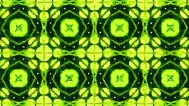 4K 3D Animasyon Futuristik Kaleydoskop desenleri. VJ Döngü Psikedelik Hareketi. Soyut Kaleydoskop Geçmişi. Hareket Grafikleri Deseni. 4K Fraktal Animasyon Görüntüsü