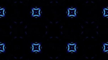 4K 3D Animasyon Futuristik Kaleydoskop desenleri. VJ Döngü Psikedelik Hareketi. Soyut Kaleydoskop Geçmişi. Hareket Grafikleri Deseni. 4K Fraktal Animasyon Görüntüsü