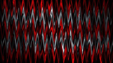 3d Rendering. Abstract red and black light pattern with the gradient. Background black dark modern. Luxurious bright red lines with metallic effect