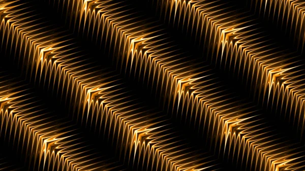 Rendering Abstract Gold Black Light Pattern Gradient Background Black Dark — Fotografia de Stock