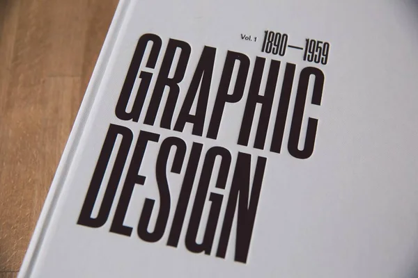 Grafikdesign Buch Für Einsteiger — Stockfoto