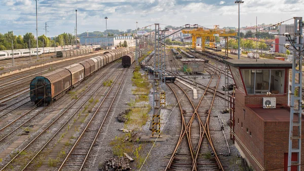 Tren istasyonu servis lokomotifi