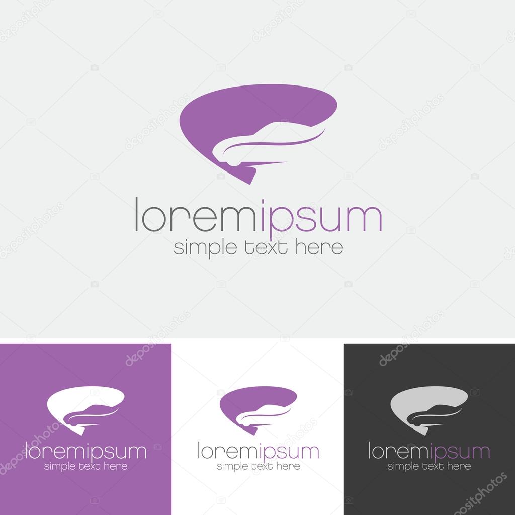Vector Emblem of Car, Logo and Logo type