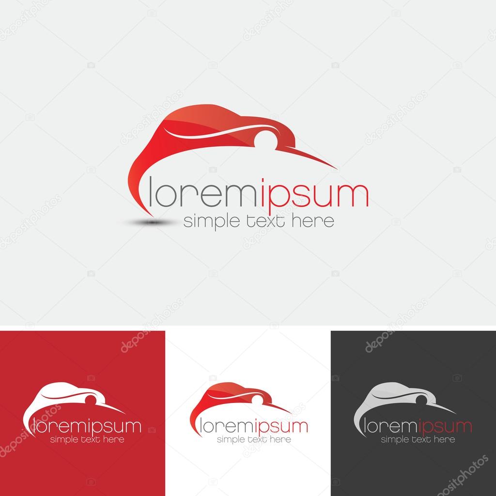 Vector Emblem of Car, Logo and Logo type