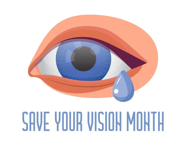 Speichern Sie Ihren Vision Monatskonzeptvektor Das Ereignis Wird März Gefeiert — Stockvektor