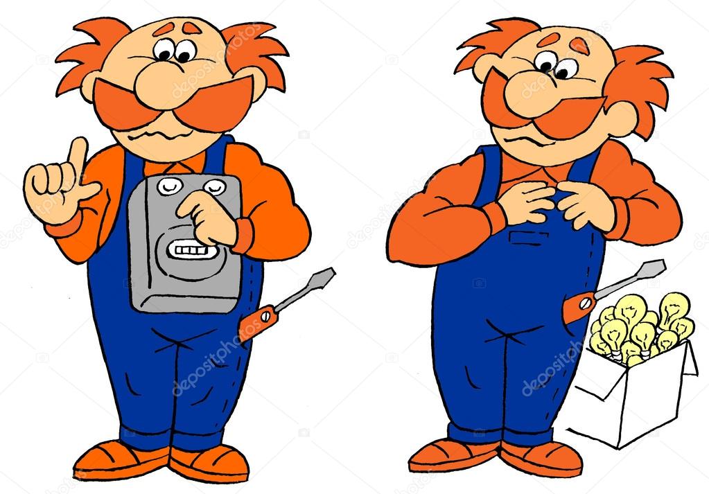 Lustige Bilder Elektriker: Drawing Fun with Our Electrical Helpers!