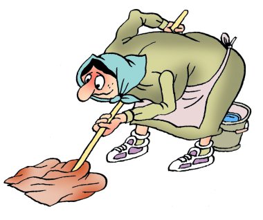 karikatür. yaşlı kıvırma