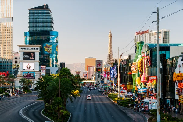 Famosa striscia di Las Vegas — Foto Stock