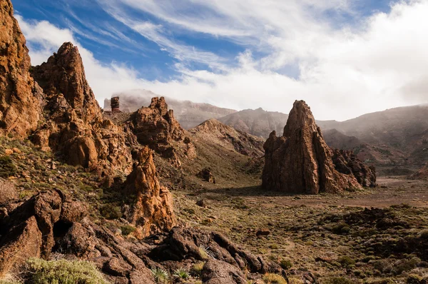 Skalista katedry Teide — Zdjęcie stockowe