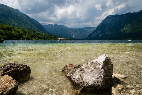 Slovenya 'da Bohinj Gölü — Stok fotoğraf