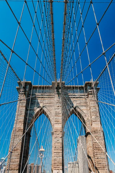 Бруклинский мост — стоковое фото
