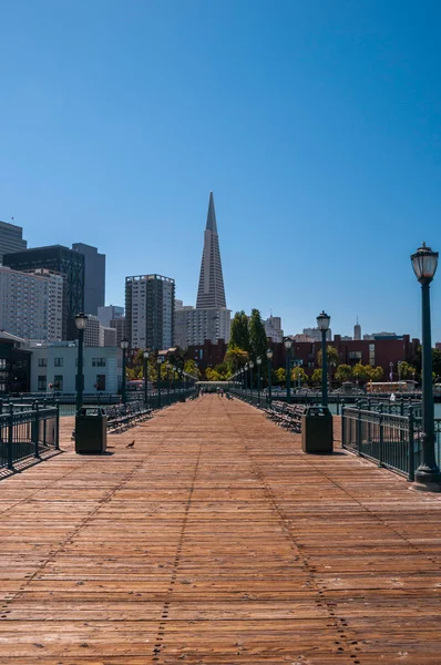 Finansowej dzielnicy san francisco. — Zdjęcie stockowe