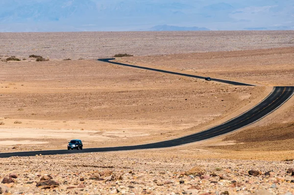 Horizontal view of curvy road. — Stock Photo, Image