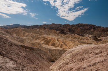 Zabriskie Point, Death Valley NP, USA. clipart